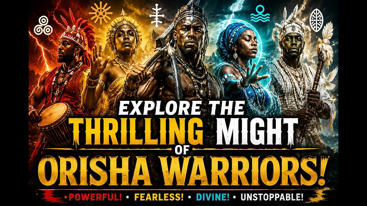 Откройте для себя захватывающую мощь воинов Ориша! #orisha #yoruba #santeria #religion #spiritual