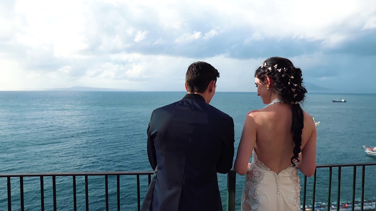 Wedding day in Sorrento Adriano e Lauren. Wedding planner Cira Lombardo