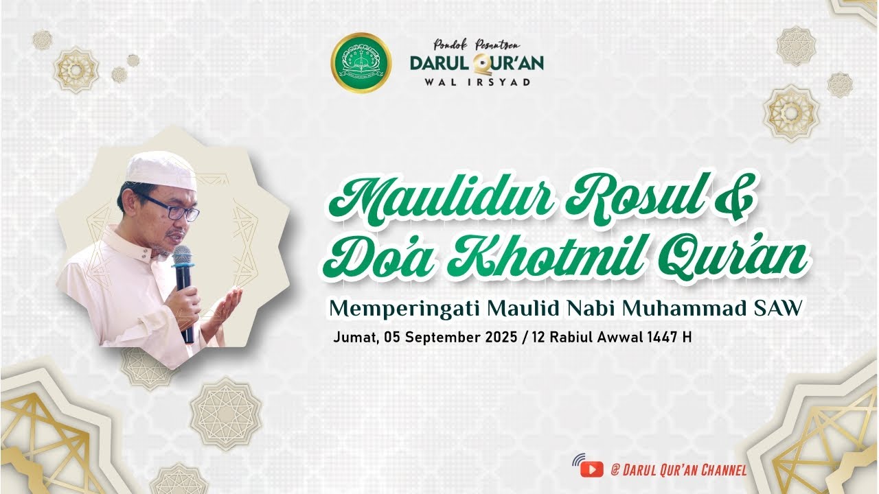 Maulidur Rosul & Do'a Khotmil Qur'an.....