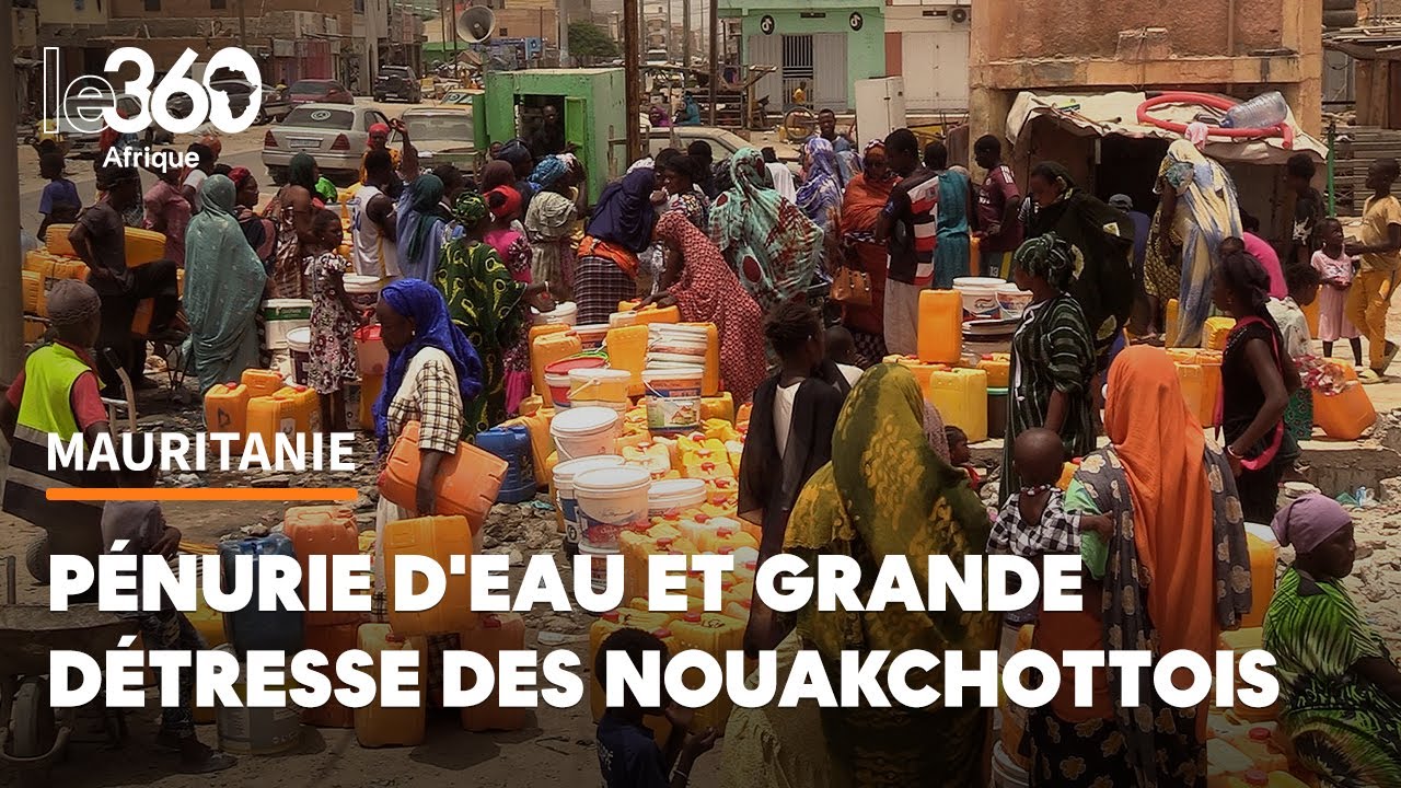 Mauritanie: une pénurie d’eau frappe Nouakchott, les populations en grande détresse