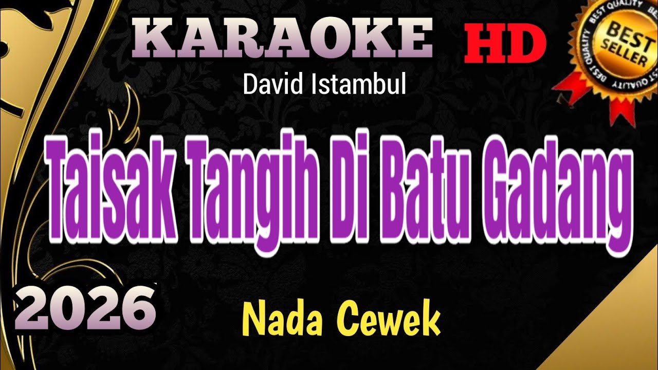Taisak Tangih Di Batu Gadang || Karaoke Minang Nada Wanita/Anak
