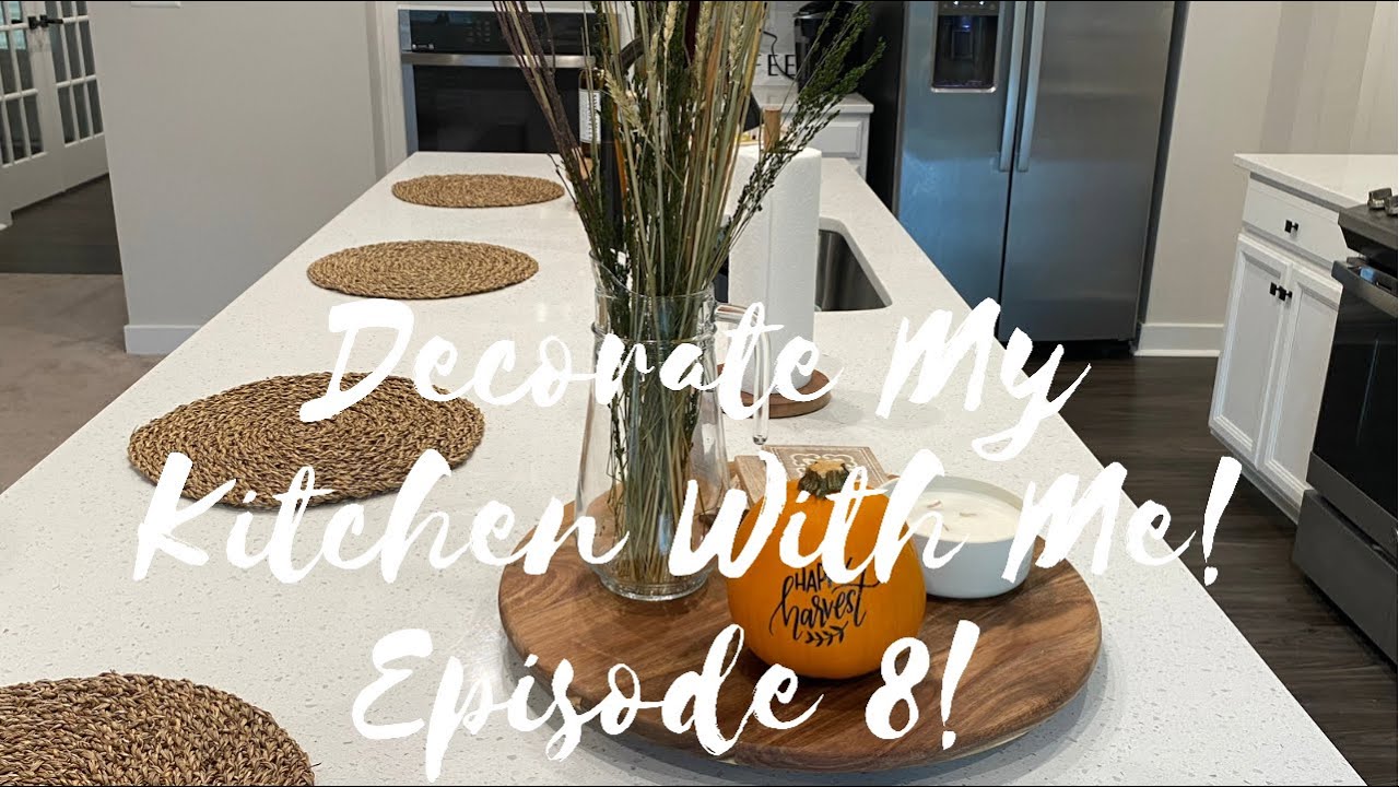Modern Farmhouse Neutral Kitchen Decorating Ideas 2021 | Decor DIY Ideas | Decorate With Me Ep 8