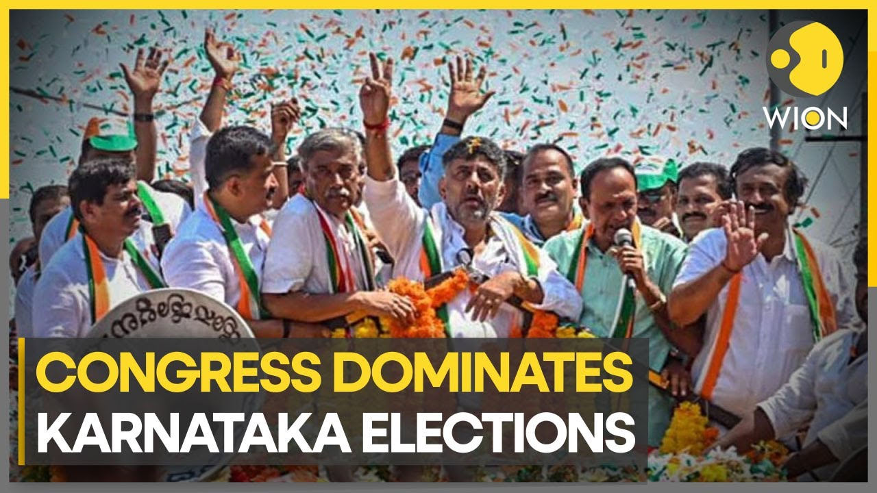 Karnataka Election 2023: Congress takes strong lead against ruling BJP | English News | India | WION