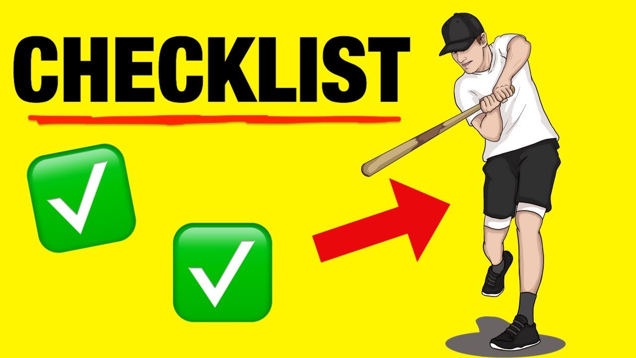 CONTACT POINT CHECKLIST - Baseball Hitting Tips