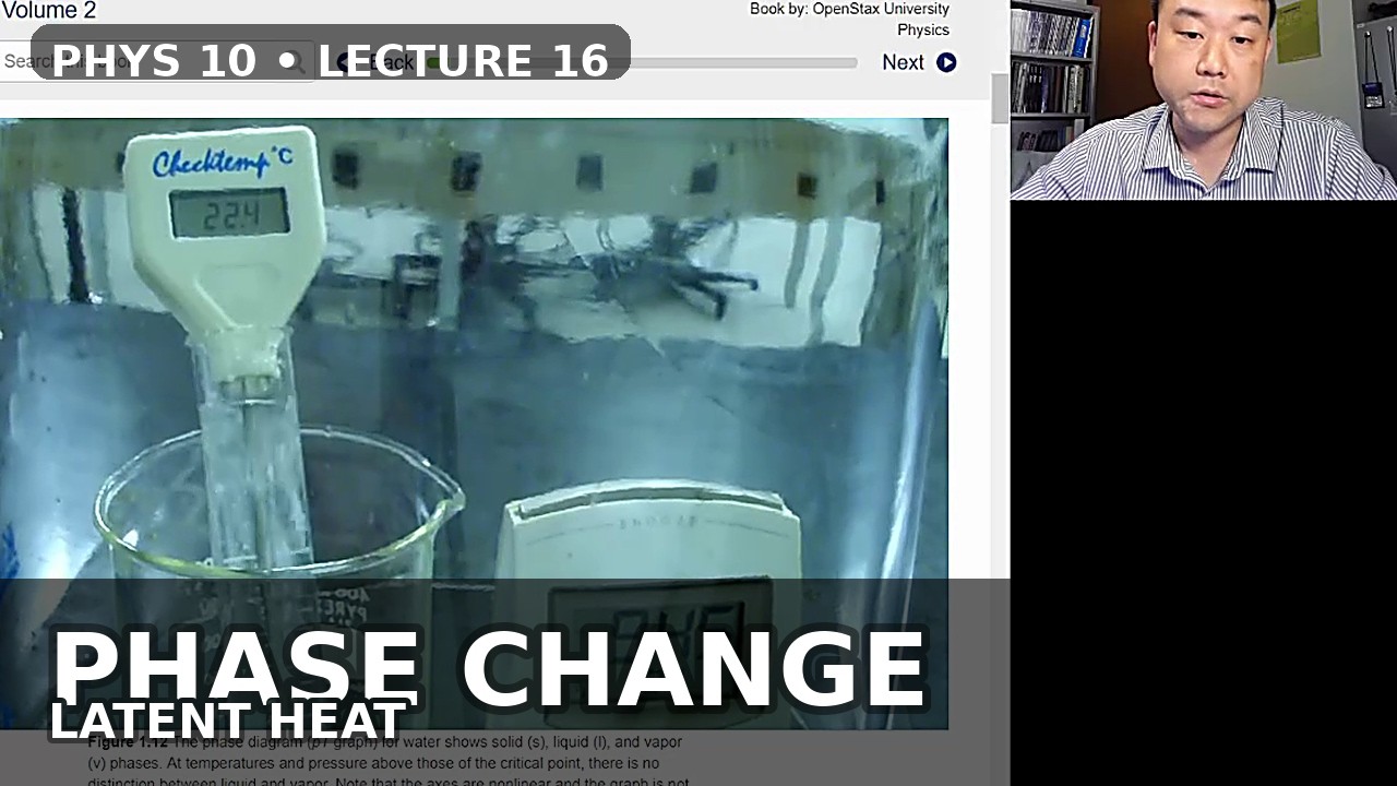 PHYS 10 - Lecture 16 - Thermal Physics I: Temperature, Heat, and Ideal Gas