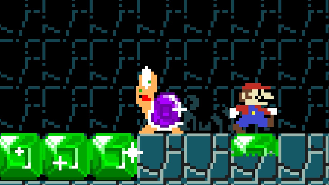 When everything Mario touches turns to EMERALD