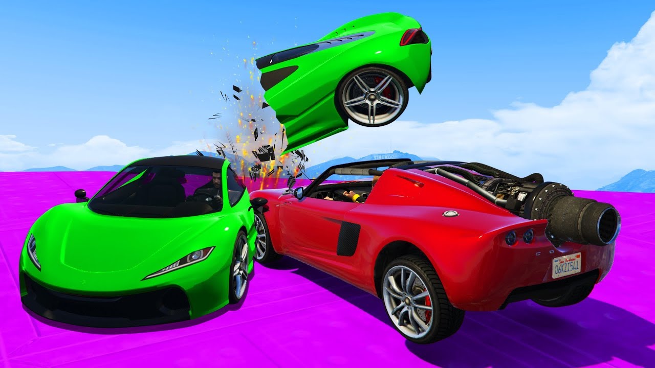 ULTIMATE SUPERCAR DESTRUCTION! (GTA 5 Funny Moments)