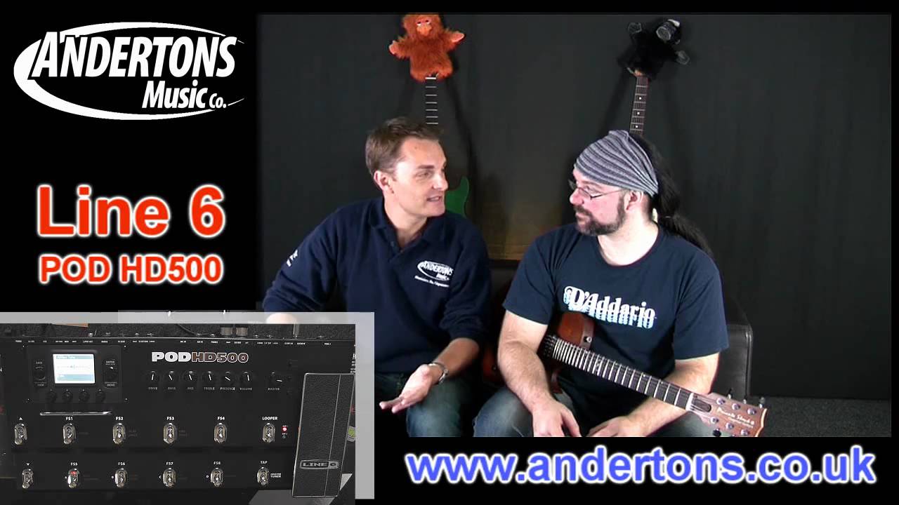 Line 6 POD HD500 Demo - Creating the Monkey Lord Tone (Part 1)