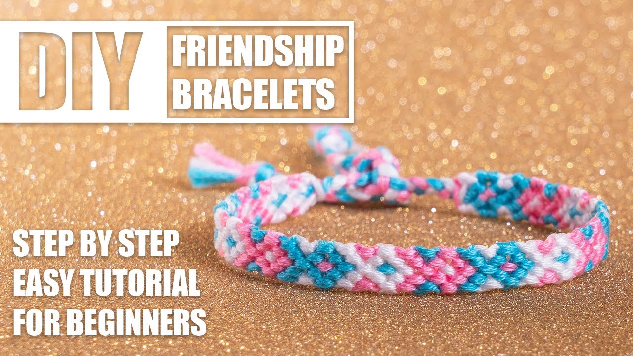 Diamond Chevron Fish Zigzag Friendship Bracelets Step by Step Tutorial | Easy Tutorial for Beginner