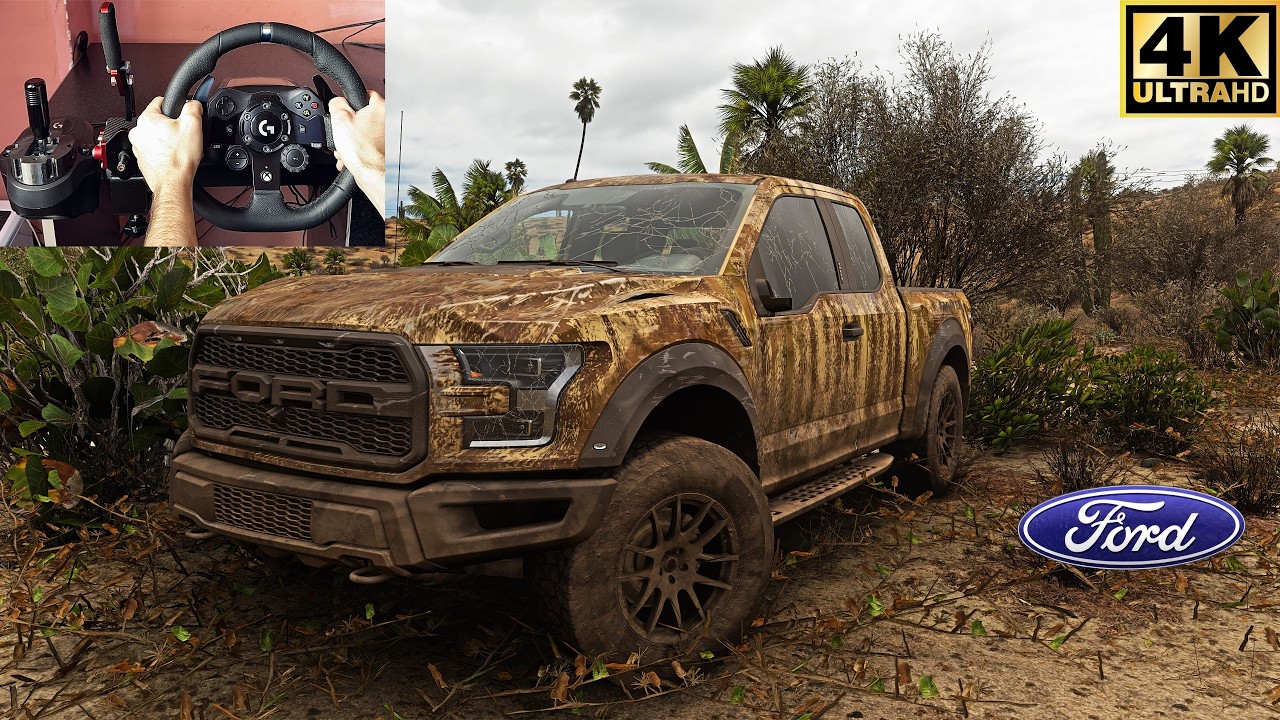 Rebuilding Ford F-150 Raptor | Forza Horizon 5 | Steering Wheel Logitech G923 Gameplay