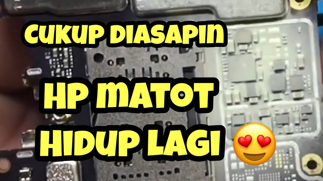 Diasapin Aja Eh Ternyata Hpnya Bisa Hidup Lagi, Metode Perbaikan Realme 5 RMX1911 Mati Total