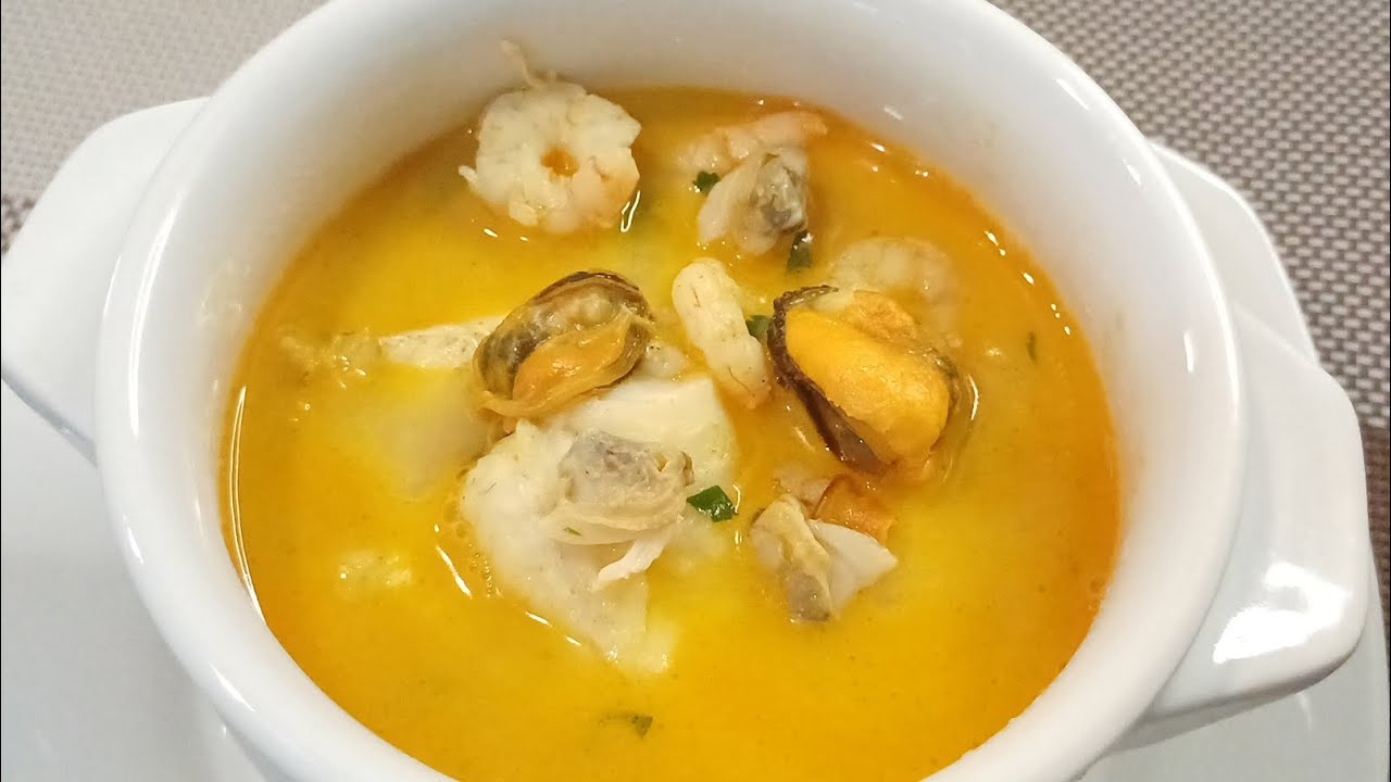 SOPA DE PESCADO EN MENOS DE 20 MINUTOS
