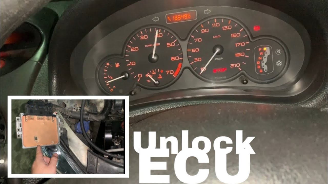 MOBIL MOGOK KARNA ECU Rusak - PEUGEOT 206 sagem