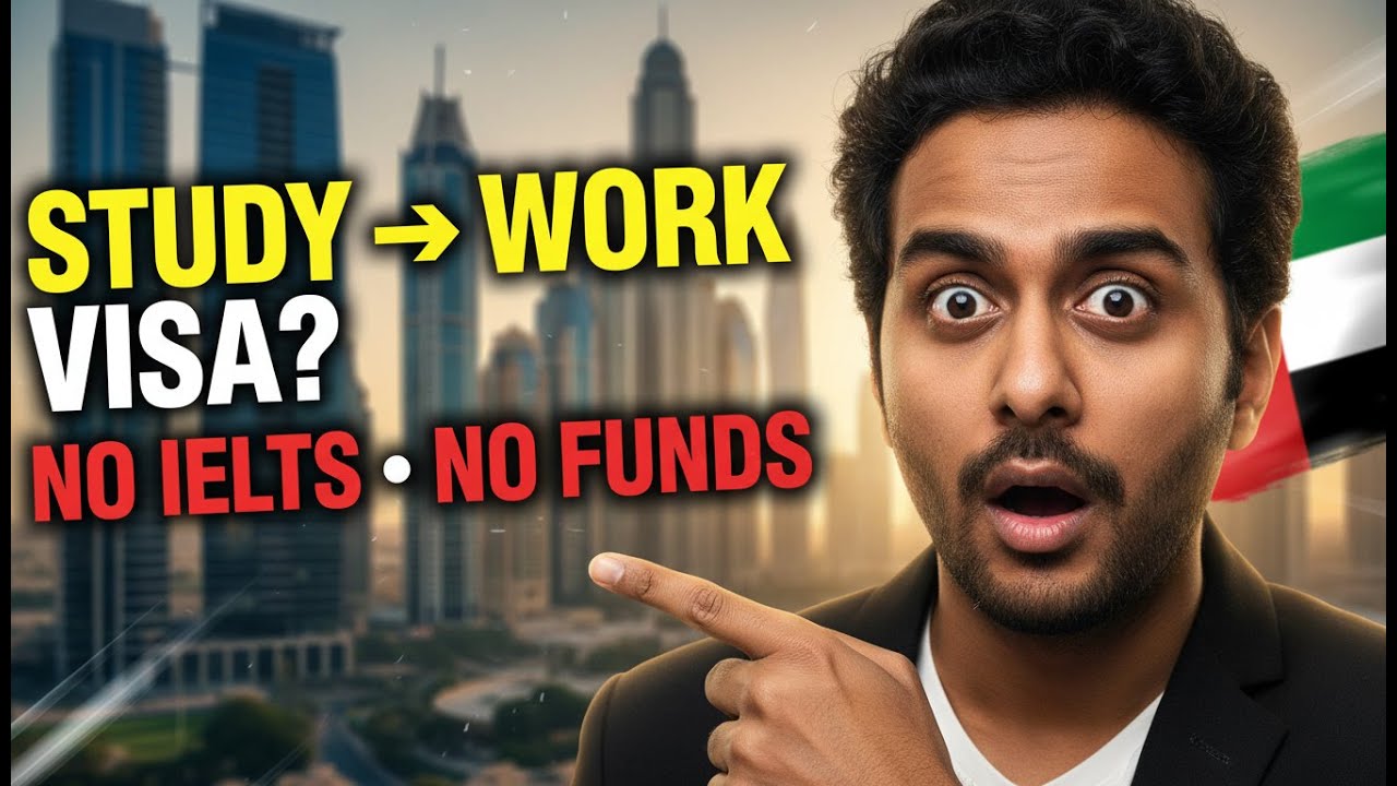 Study → Work Visa Without IELTS & Funds 😱  This Country Changed the Rules (2026)