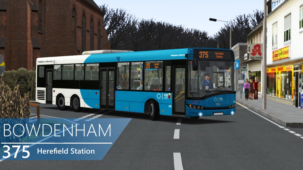 OMSI 2 | Bowdenham: 375 Herefield Station | Solaris Urbino 15 LE