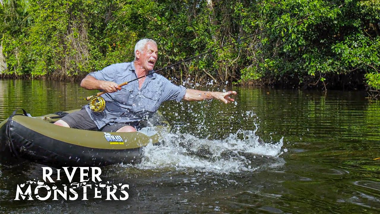 An Hour-Long Fishing Battle Ends in a Shocking Twist | River Monsters