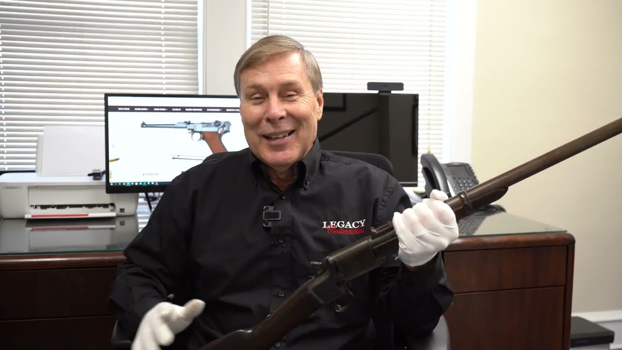 Early Rifle | Unique Civil War 1864 Triplett & Scott Repeating Rifle