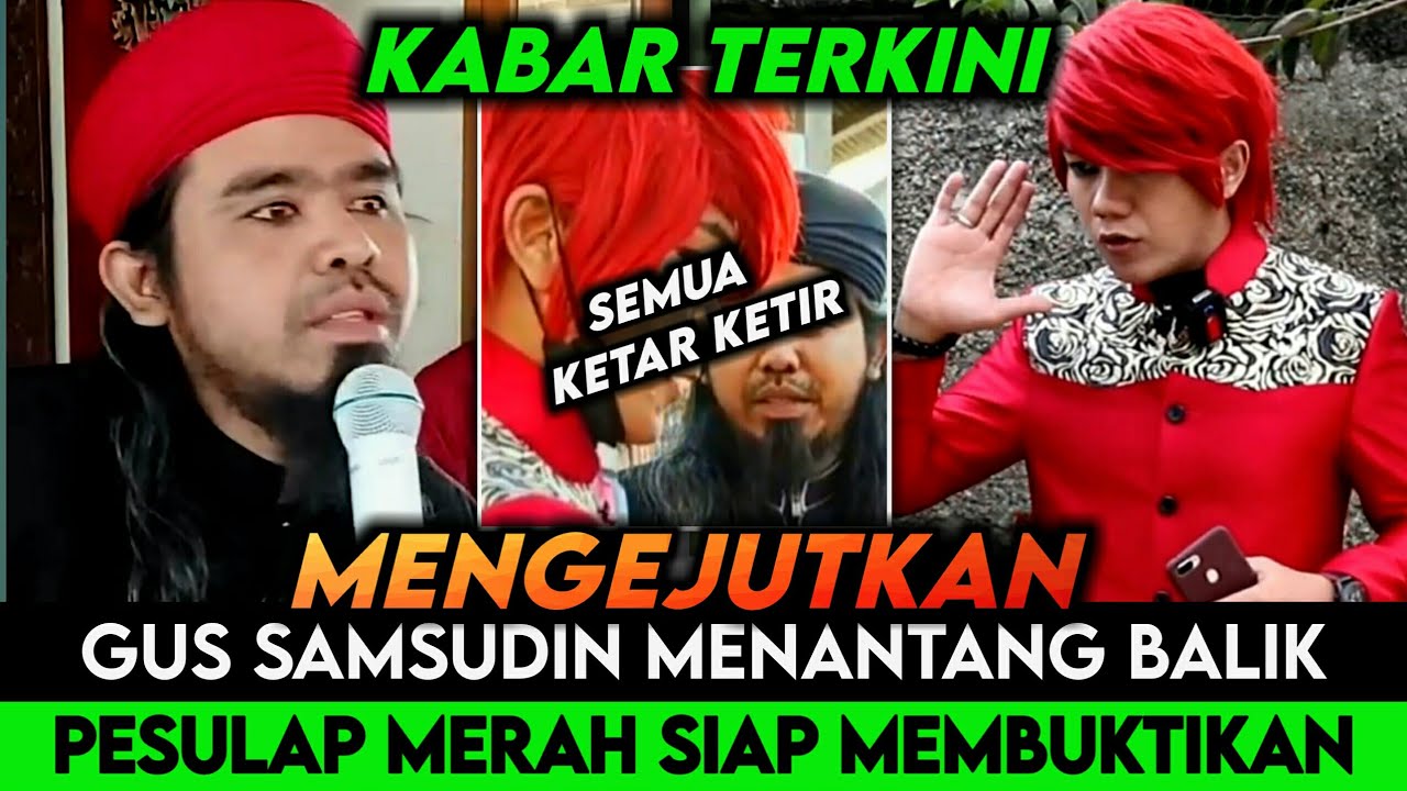 GEGER! GUS SAMSUDIN T4NT4NG BALIK PEMBUKTIAN PESULAP MERAH DI PENGADILAN~PesulapMerah VS GusSamsudin