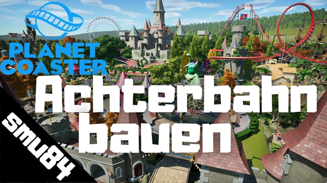 Planet Coaster - PS5 - Die erste eigene Achterbahn gebaut! WOW