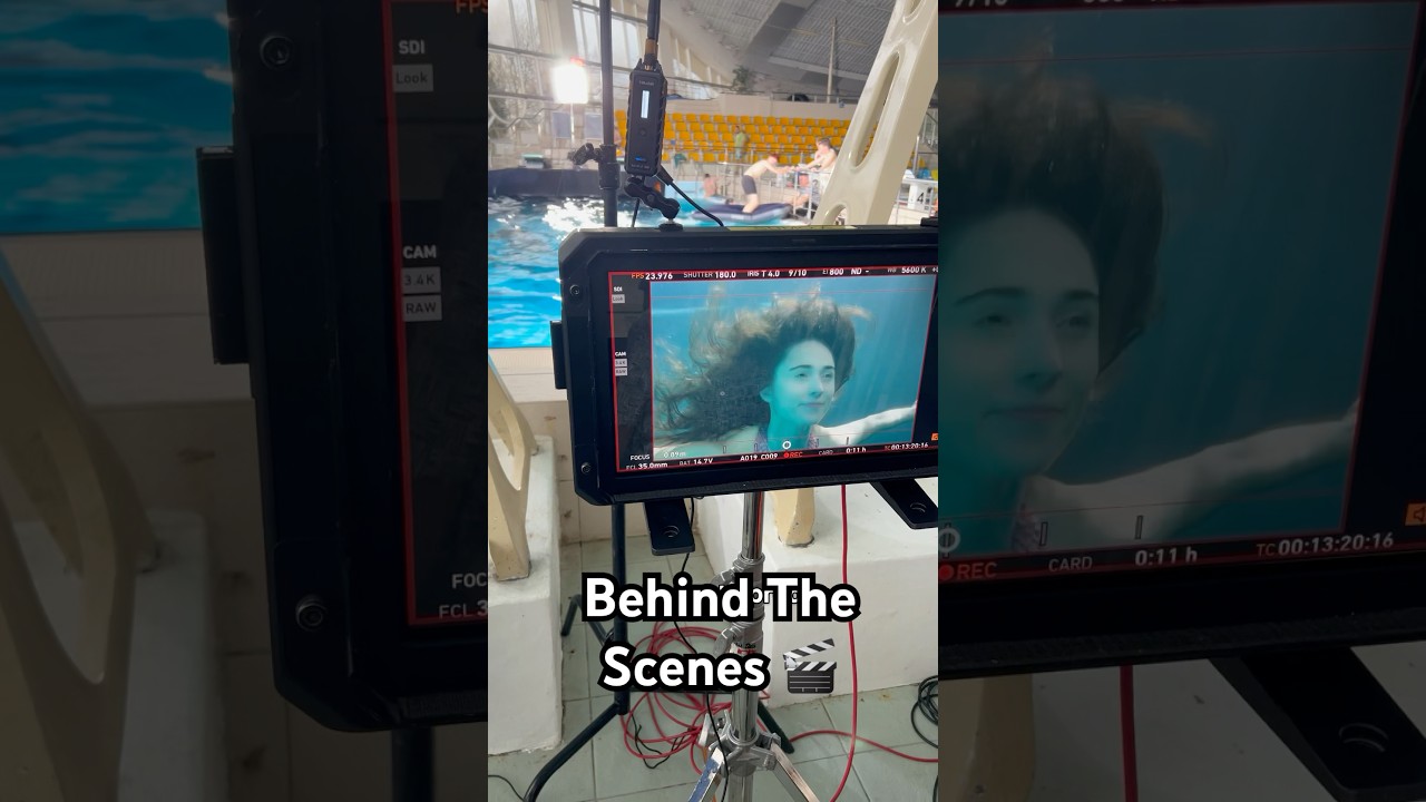 Behind The Scenes on Set of my Movie 🎬 | Andra Gogan