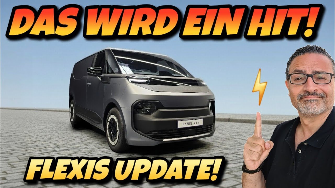 Mega Software! Flexis E-Transporter mit 800 Volt Ladetechnik. #logistics 