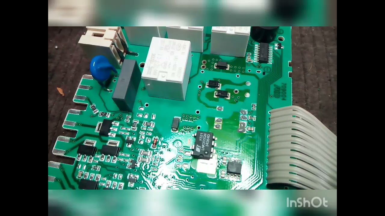 #59. Scheda elettronica lavastoviglie Bosch. Riparazione