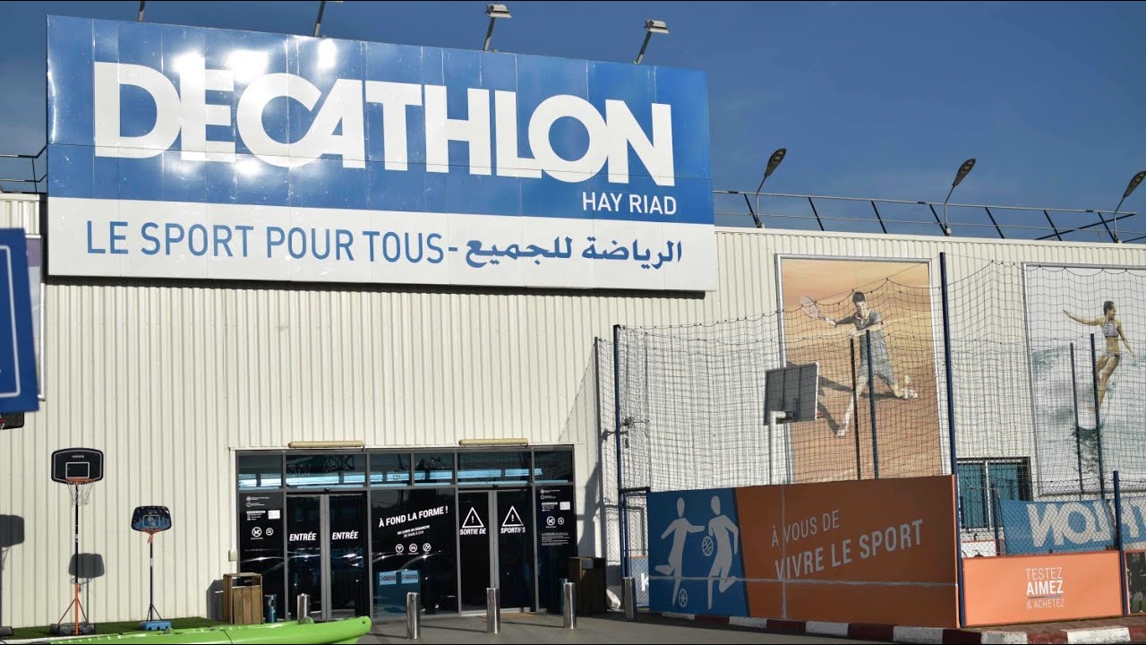 Visiting Decathlon Store in Hay Riad, Rabat, Morocco