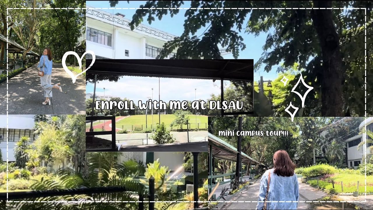 ENROLL WITH ME AT DLSAU!!! +Mini Campus Tour (Incoming DVM/ VetMed Student) College Diaries #1 | kwa