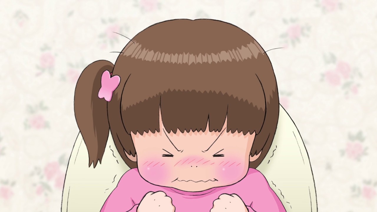 ぽぽちゃん　トイレできるかな_Popochan going to the washroom