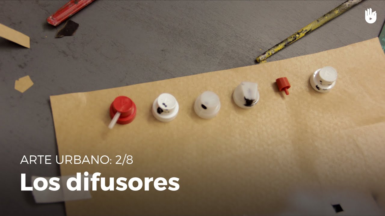 Arte urbano: aprende graffiti - ¿Qué tipos de difusores existen? 2-8