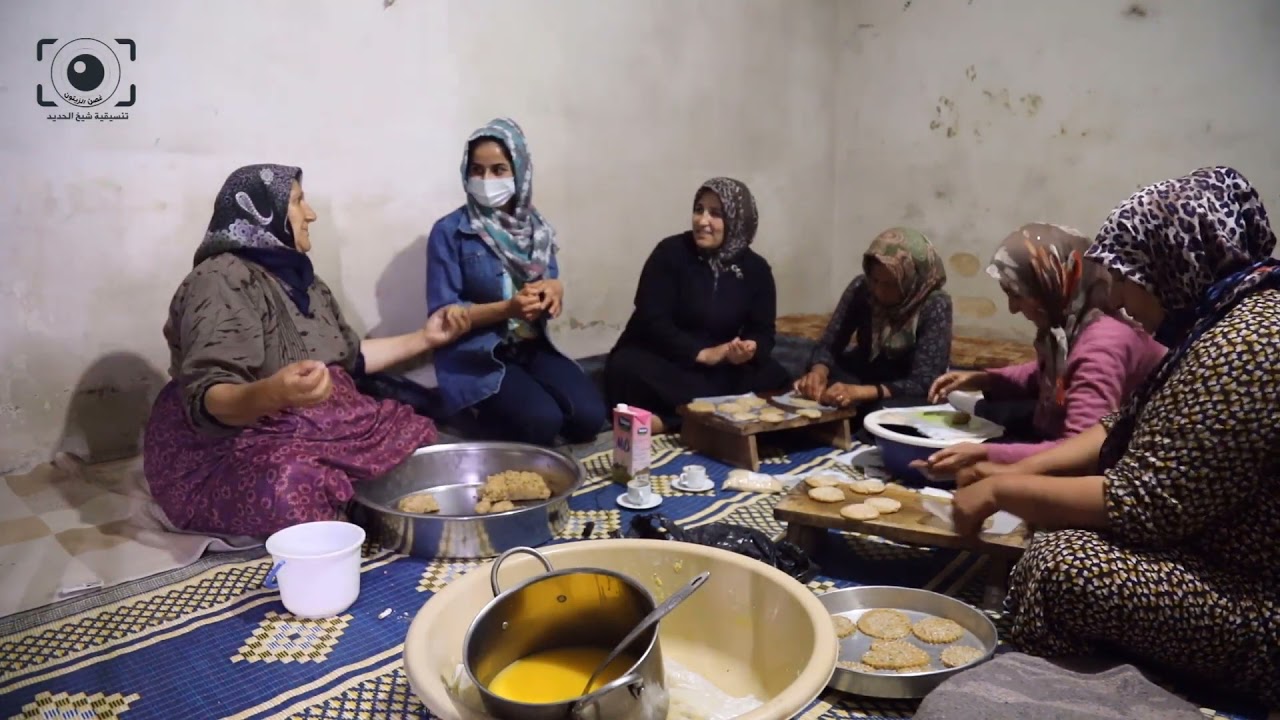 من أحد سهرات كعك العيد في ناحية #شيخ_الحديد