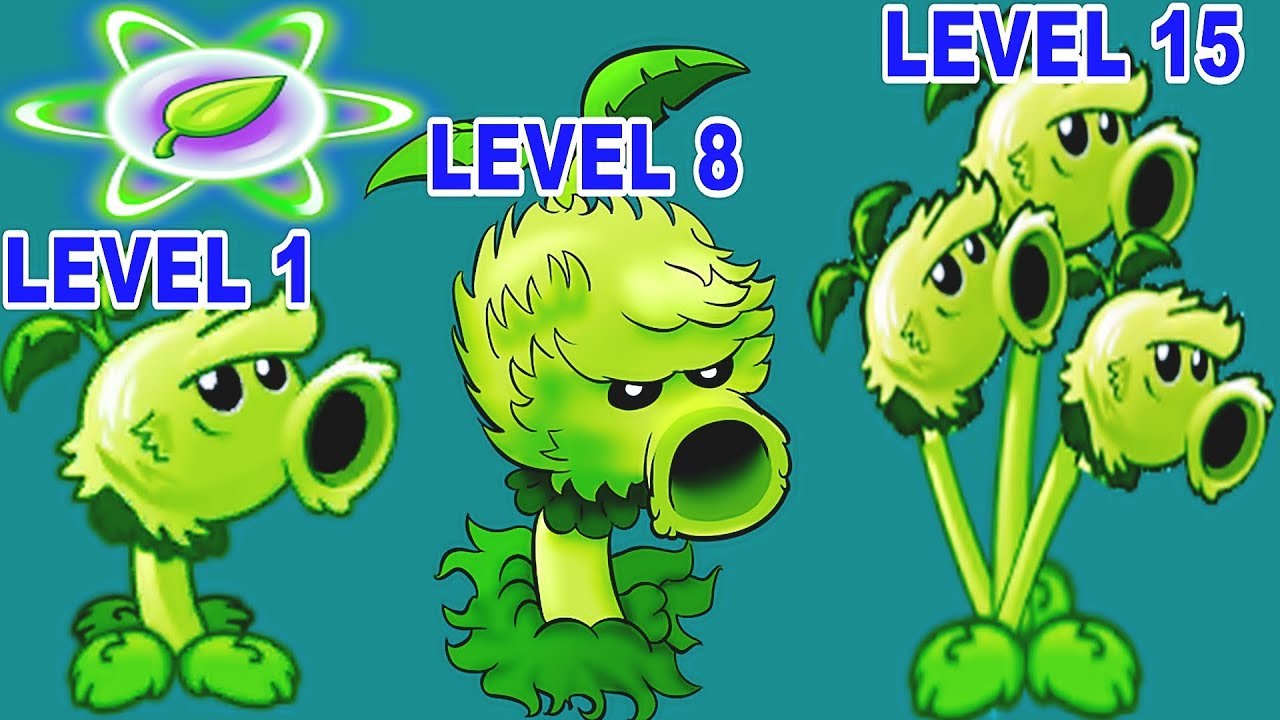 Primal Peashooter Pvz 2 Level 1-8-15 Power-up in Plants vs. Zombies 2: Gameplay 2017