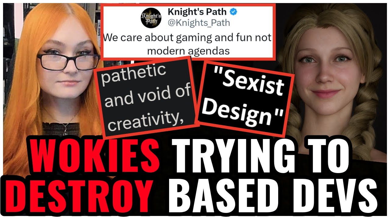 Wokies FURIOUS At Beautiful Females & Devs REJECTING Politics, Gamers DEFEND Based Knights Path