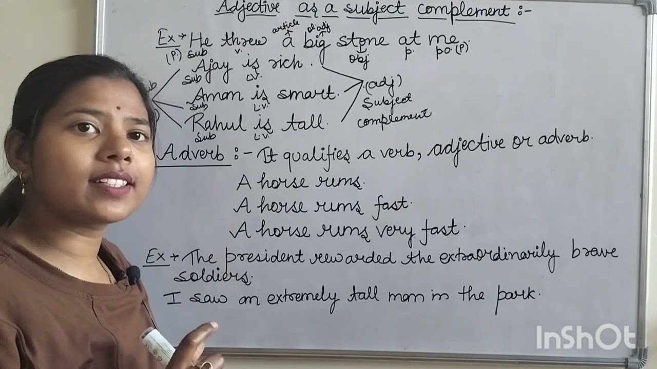 Adjective As A Subject Complement (Basics Of Parts Of Speech)