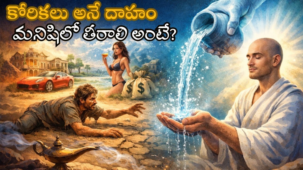 మనిషిలో తీరని దాహం తీర్చే ద్వారం? | Telugu christian message latest