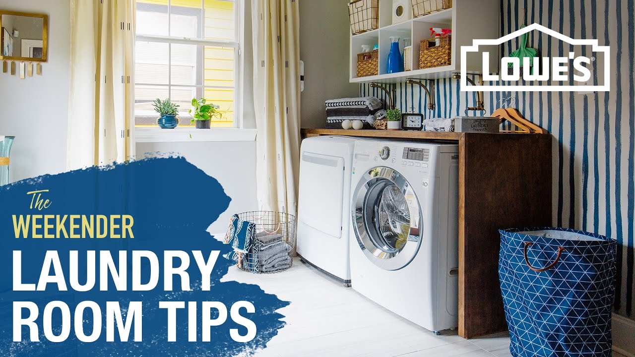 Declutter & De-Ugly Your Laundry Room