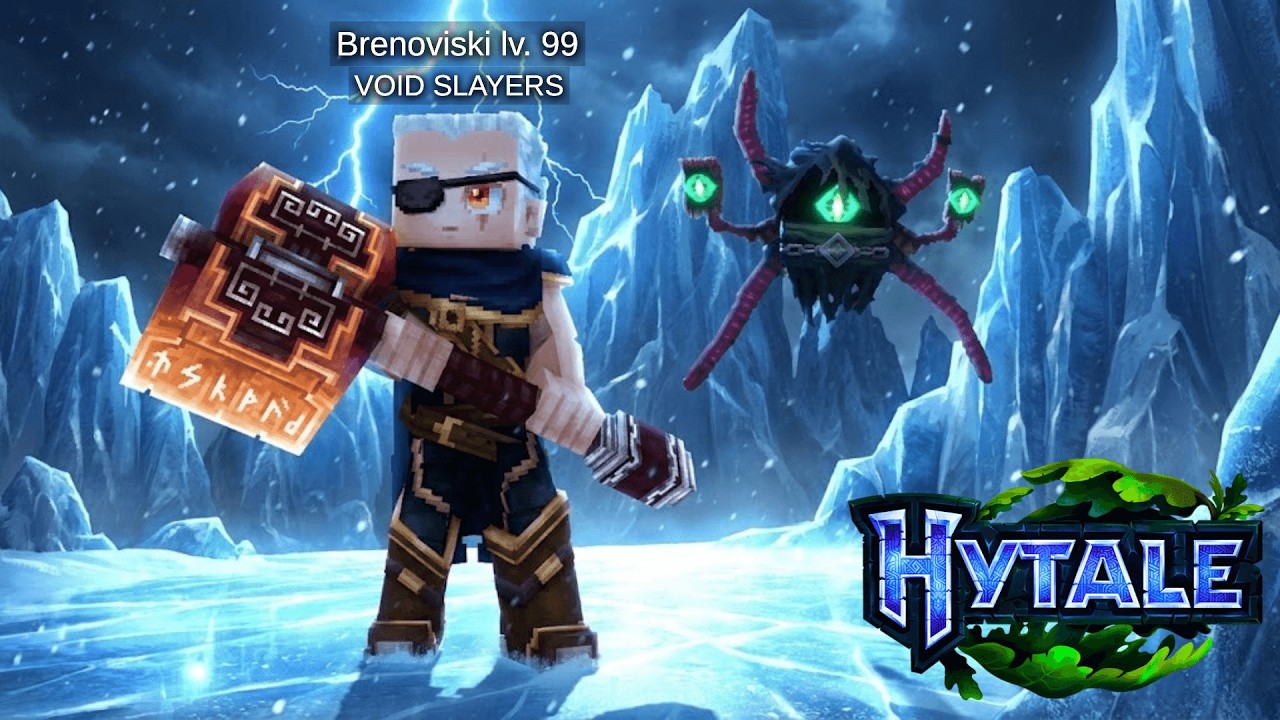 HYTALE: Construindo o QUARTEL GENERAL do CLÃ! - VOID SLAYERS