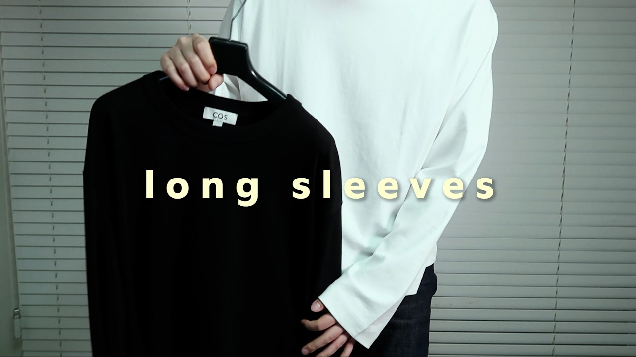 미니멀한 봄 롱슬리브 5가지 🌸