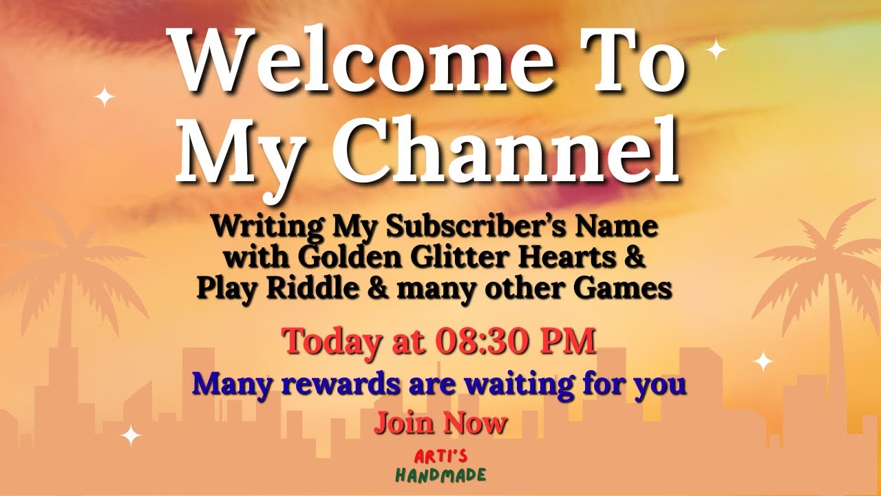 ✍️Writing My SUBSCRIBER's Name GOLDEN GLITTER  HEART| Play Many Game