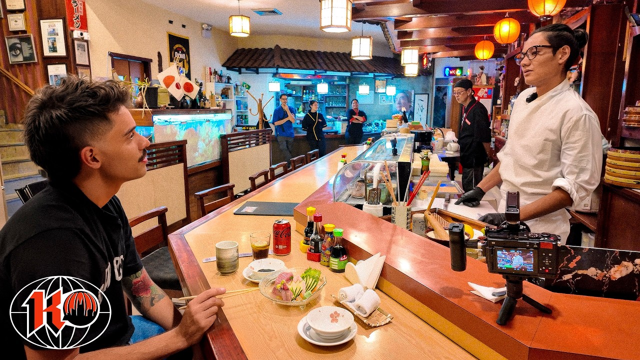 De frente com um SUSHIMAN na LIBERDADE (+ um temaki tradicional)