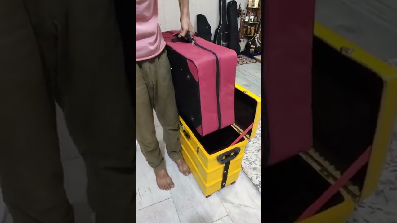 My new scale changer harmonium Mohanlal premium reads teak wood