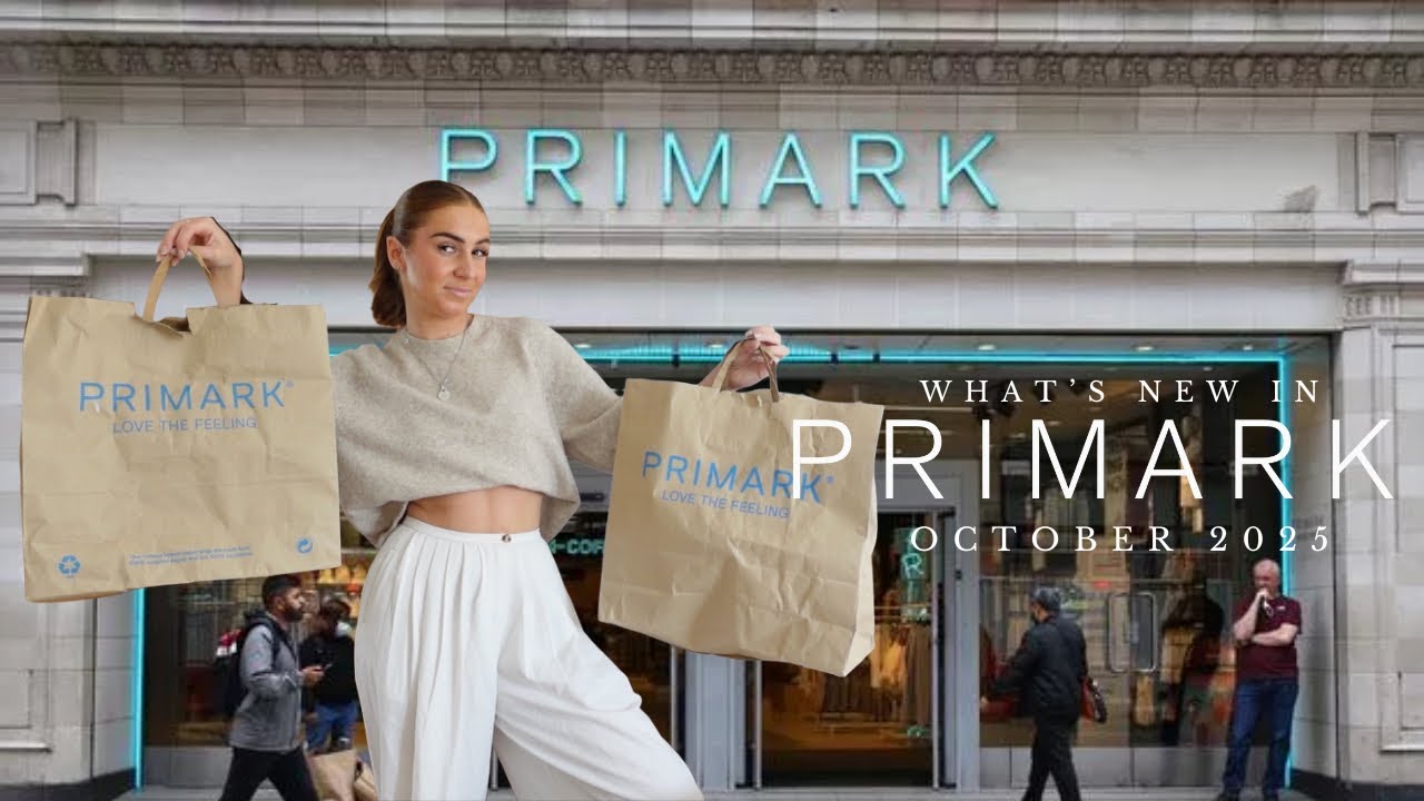 ЧТО НОВОГО В PRIMARK В ОКТЯБРЕ 2025 ГОДА | одежда, аксессуары, пижамы, косметика | видеоблог об о...