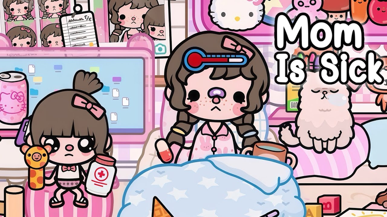 Taking Care of My Sick Mom 👩🏻🌡️ Bella & Mimi | Toca Boca Life Story