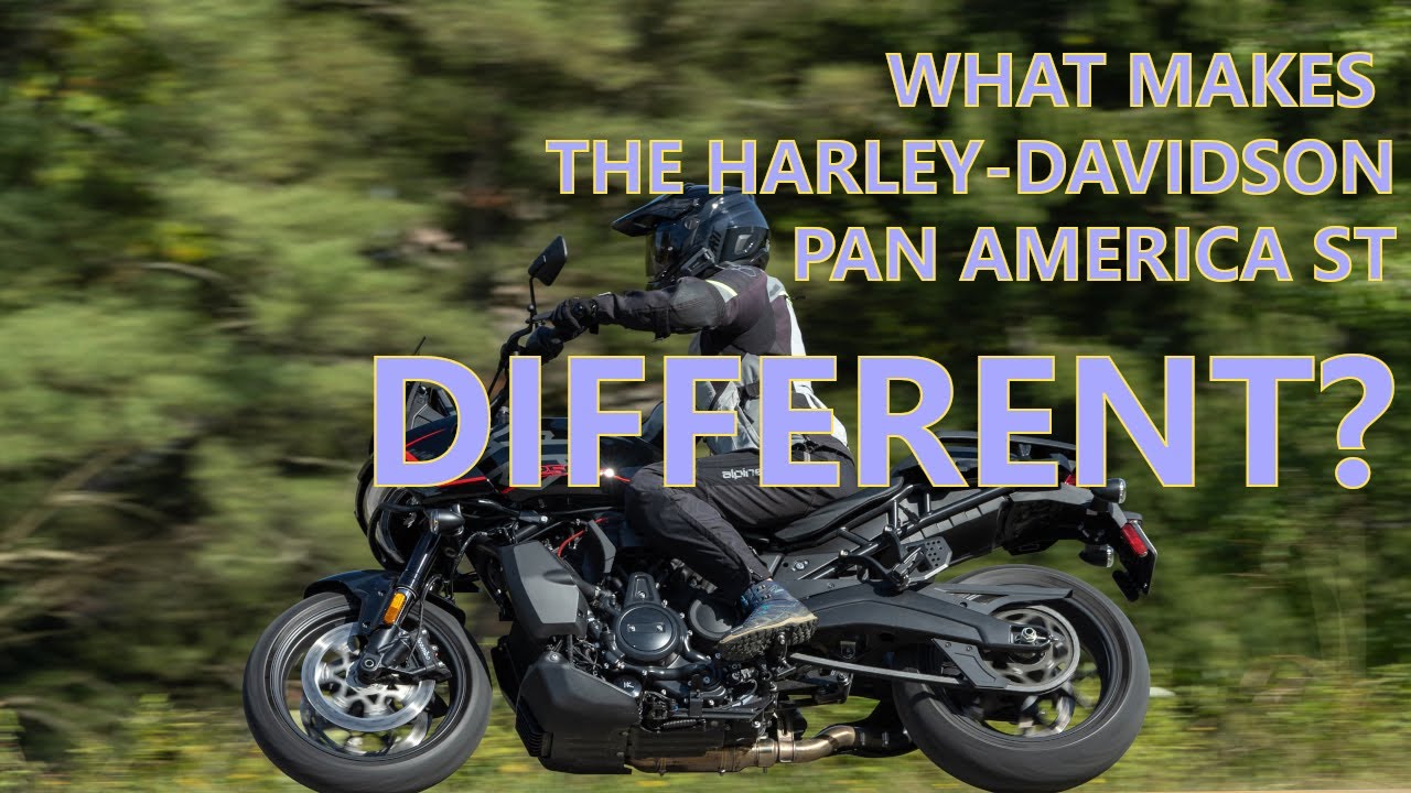 Различия между моделями Harley-Davidson Pan America Special и Pan America ST