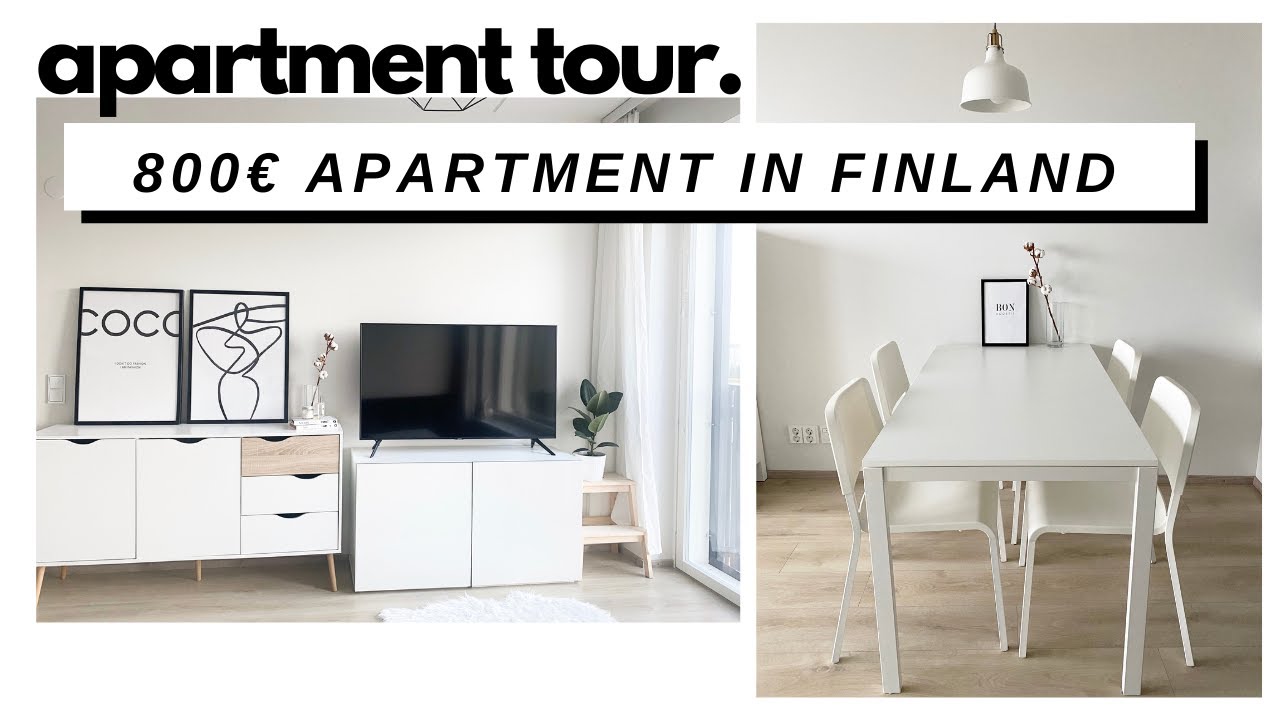 Moving into new apartment in Finland vlog ✿ | Minimal apartment tour [Eng sub]