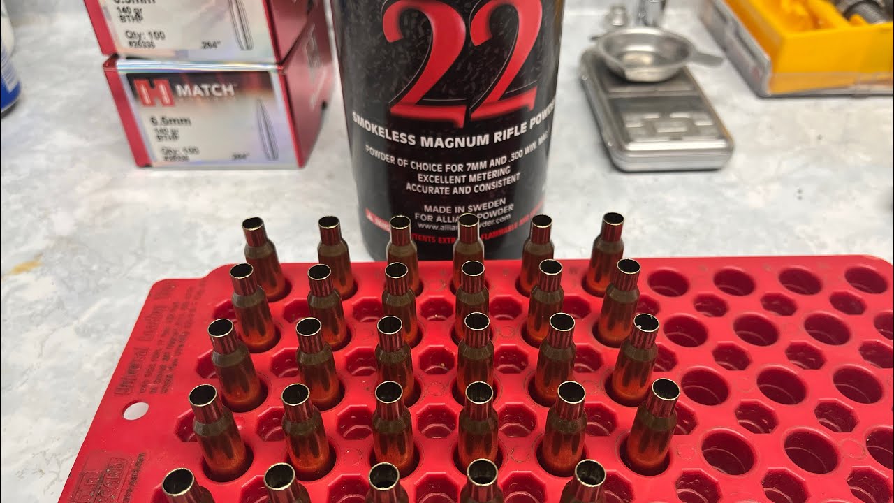 Deciding charge weight for reloader 22- 6.5x55 Swede