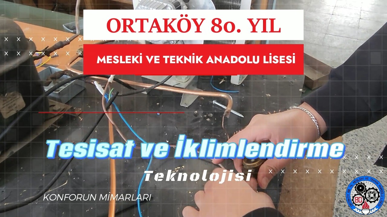 Ortaköy 80. Yıl MTAL Tesisat ve İklimlendirme Alan Tanıtım Videosu