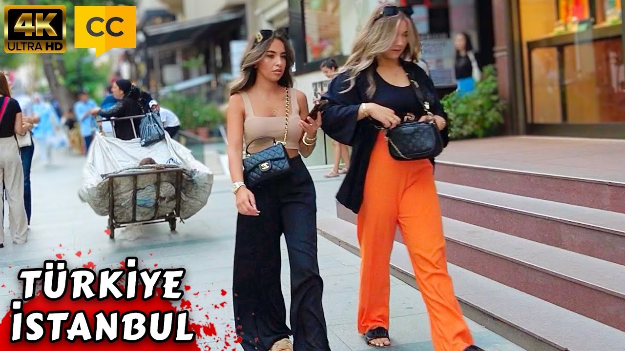 Пешеходная экскурсия по всему Стамбулу, Турция 🇹🇷 Туристический путеводитель 4K