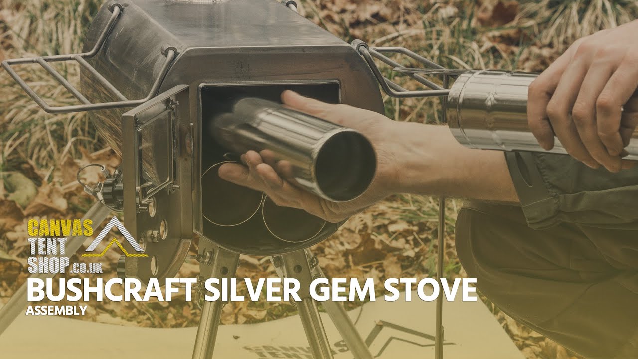 Bushcraft Silver Gem Stove Assembly