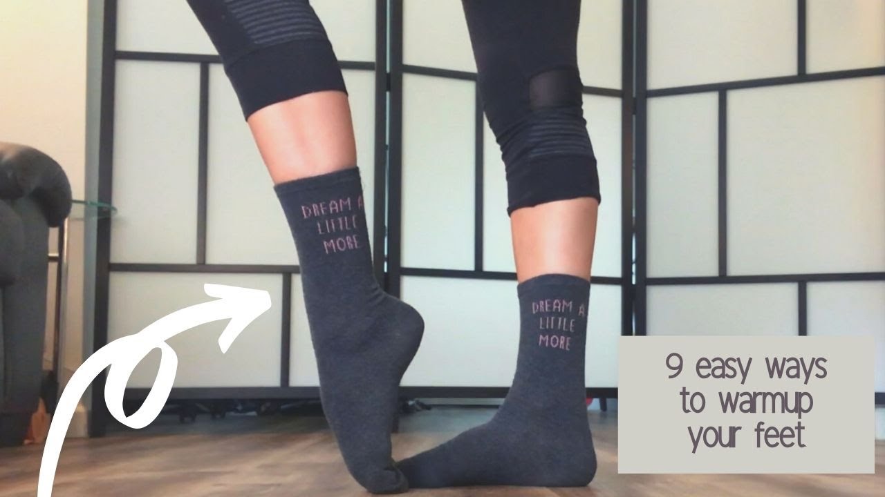 9 easy ways to warmup your feet